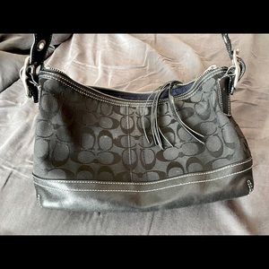Black coach bag